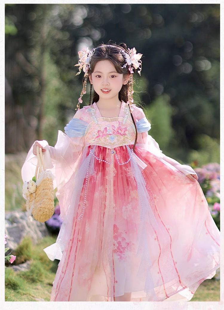 Fairy Ancient Style Hanfu — Girls Cosplay Little Princess Outfit