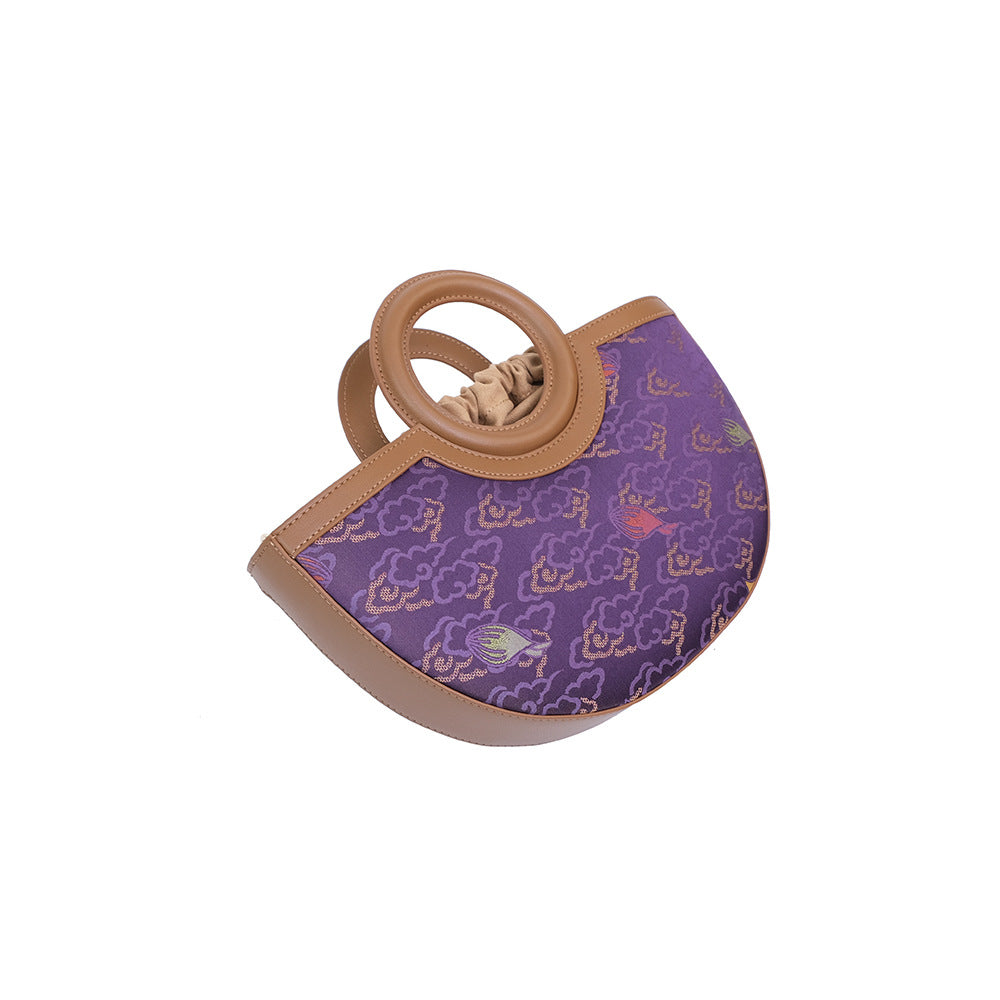 National Trend Song Brocade Shoulder Bag — Original Design Fashion Crossbody