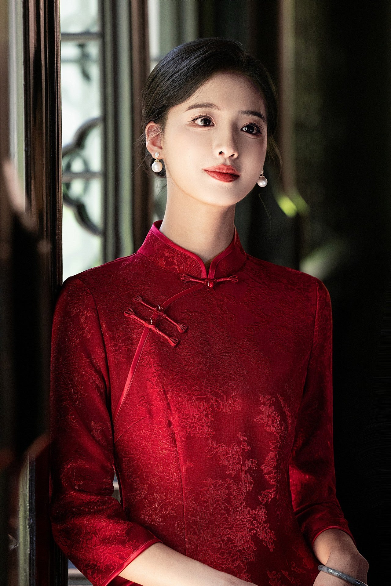 Retro Republic of China Style Qipao – Toasting & Family Occasion Dress