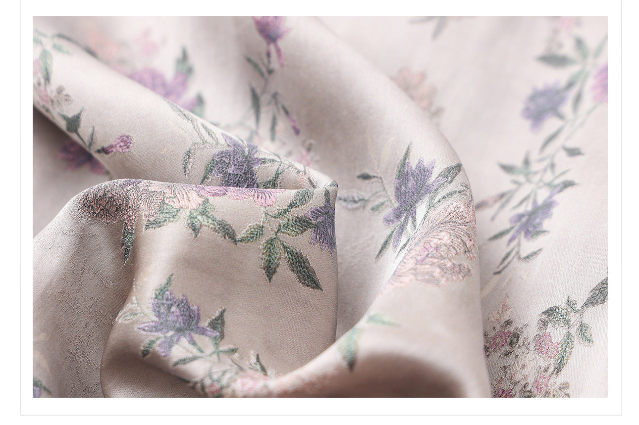 Early Autumn Silk Embroidered Retro Loose Chinese Style Jacket