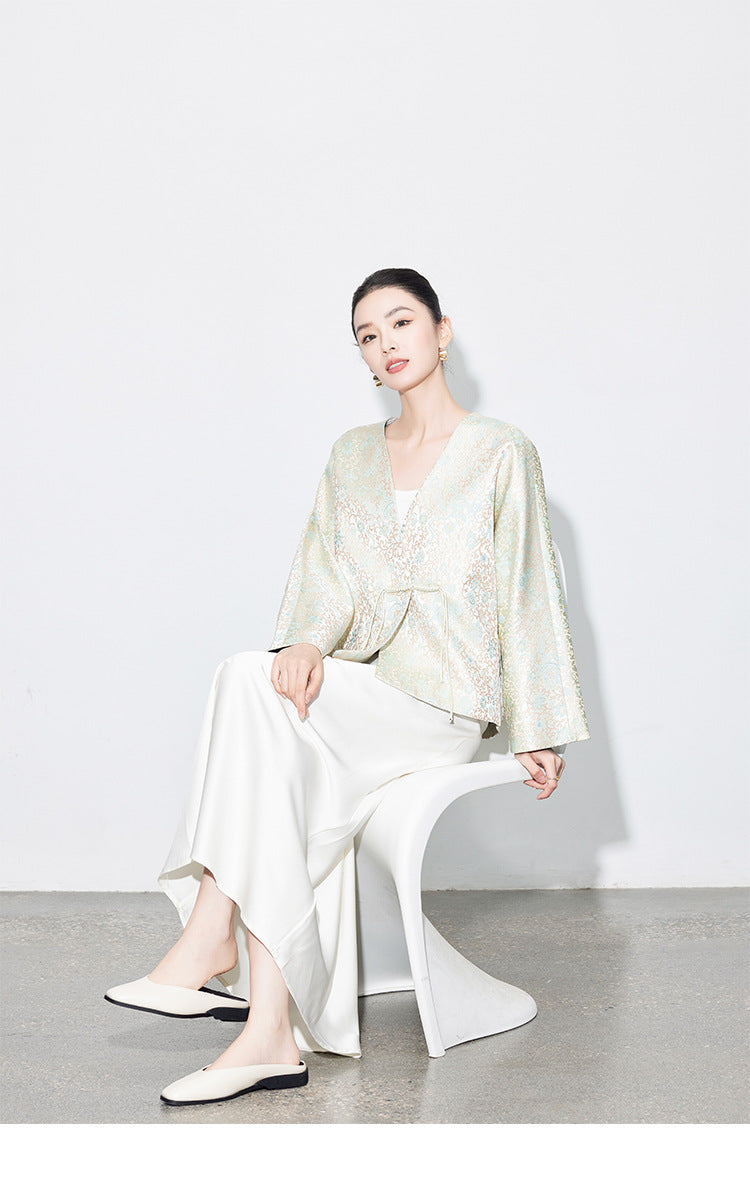 Chic High-Waist Mermaid Satin Skirt for Women