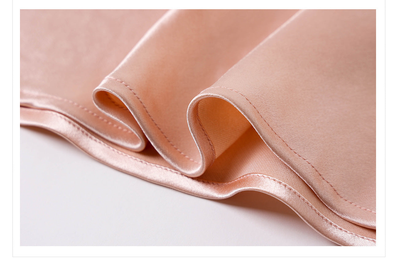 New Chinese Style Beaded Floral Acetate Top | Elegant Short Camisole