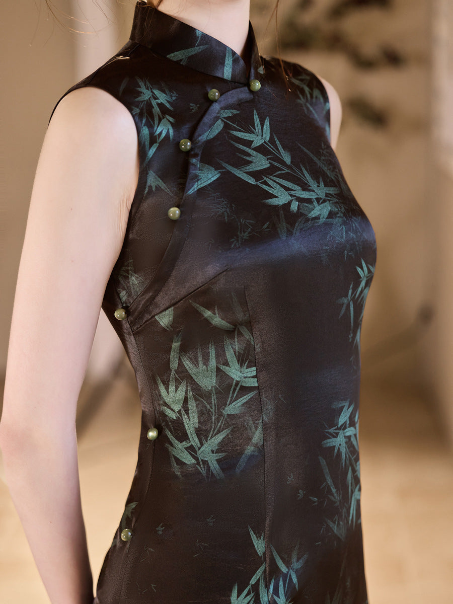 Improved Youth Cheongsam – High-End Daily Wear Dress