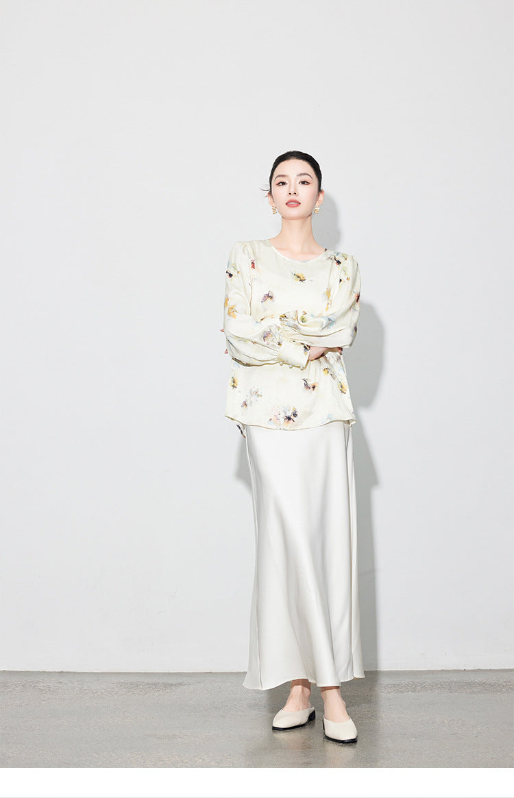 High-End Chinese National Style Spring Blouse