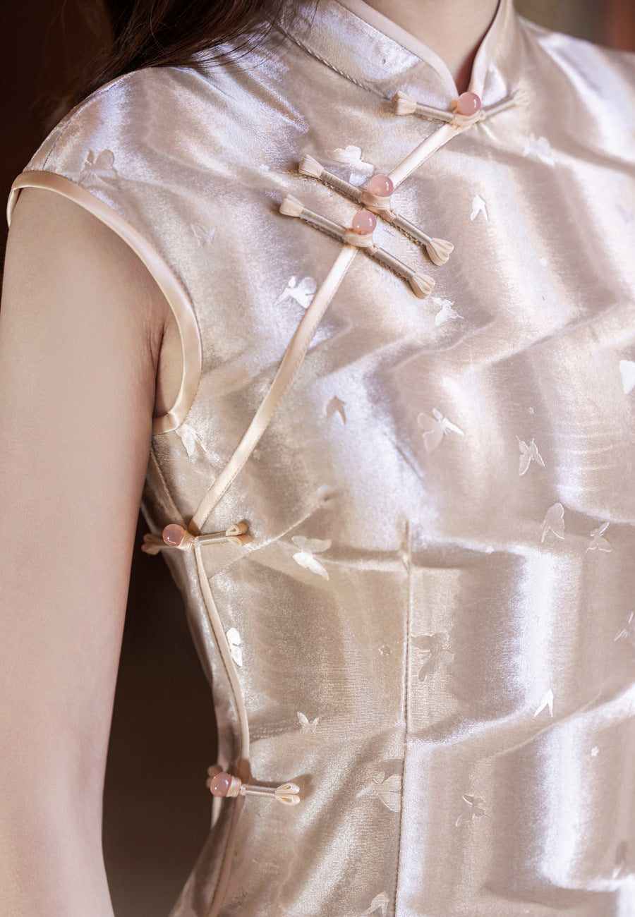 Artistic Niche Qipao – Slimming Elegant Daily Wear Dress