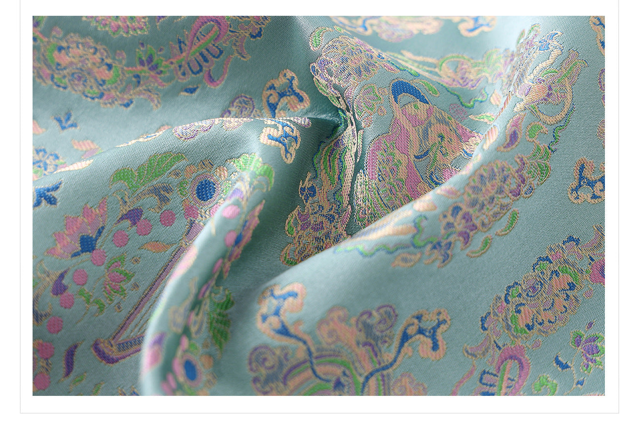 Ostrich Feather Detachable Vest – Elegant New Chinese Style Top