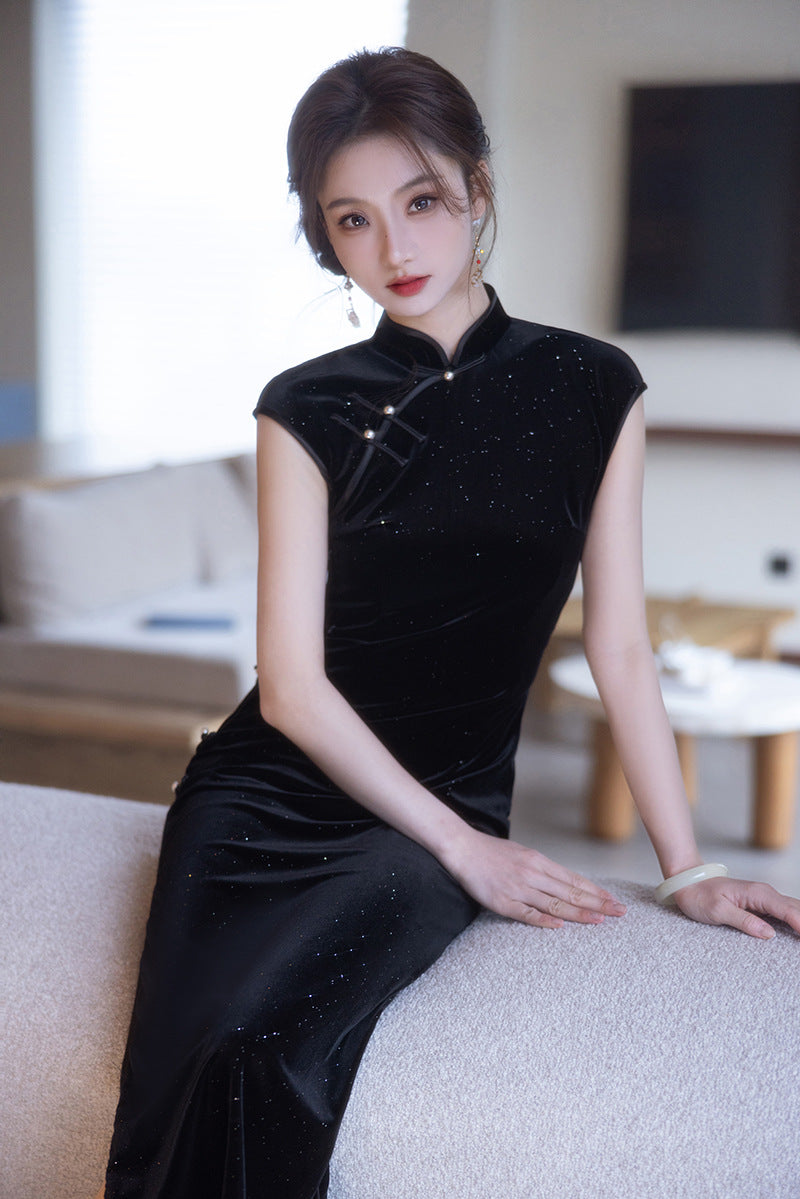 High-End New Chinese Style Qipao – Elegant Daily Wear Dress