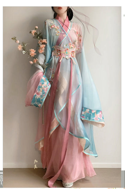 Oriental Drama Hanfu — Modified Warring States Style Short Robe