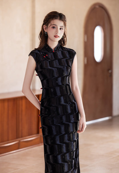 Artistic Niche Qipao – Slimming Elegant Daily Wear Dress
