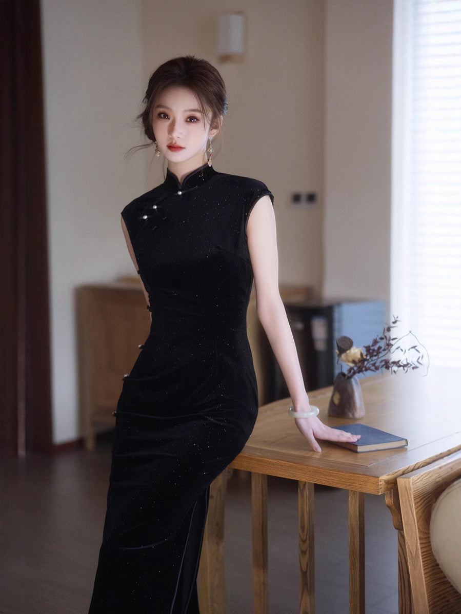 High-End New Chinese Style Qipao – Elegant Daily Wear Dress