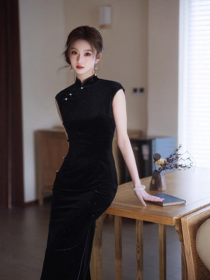 High-End New Chinese Style Qipao – Elegant Daily Wear Dress