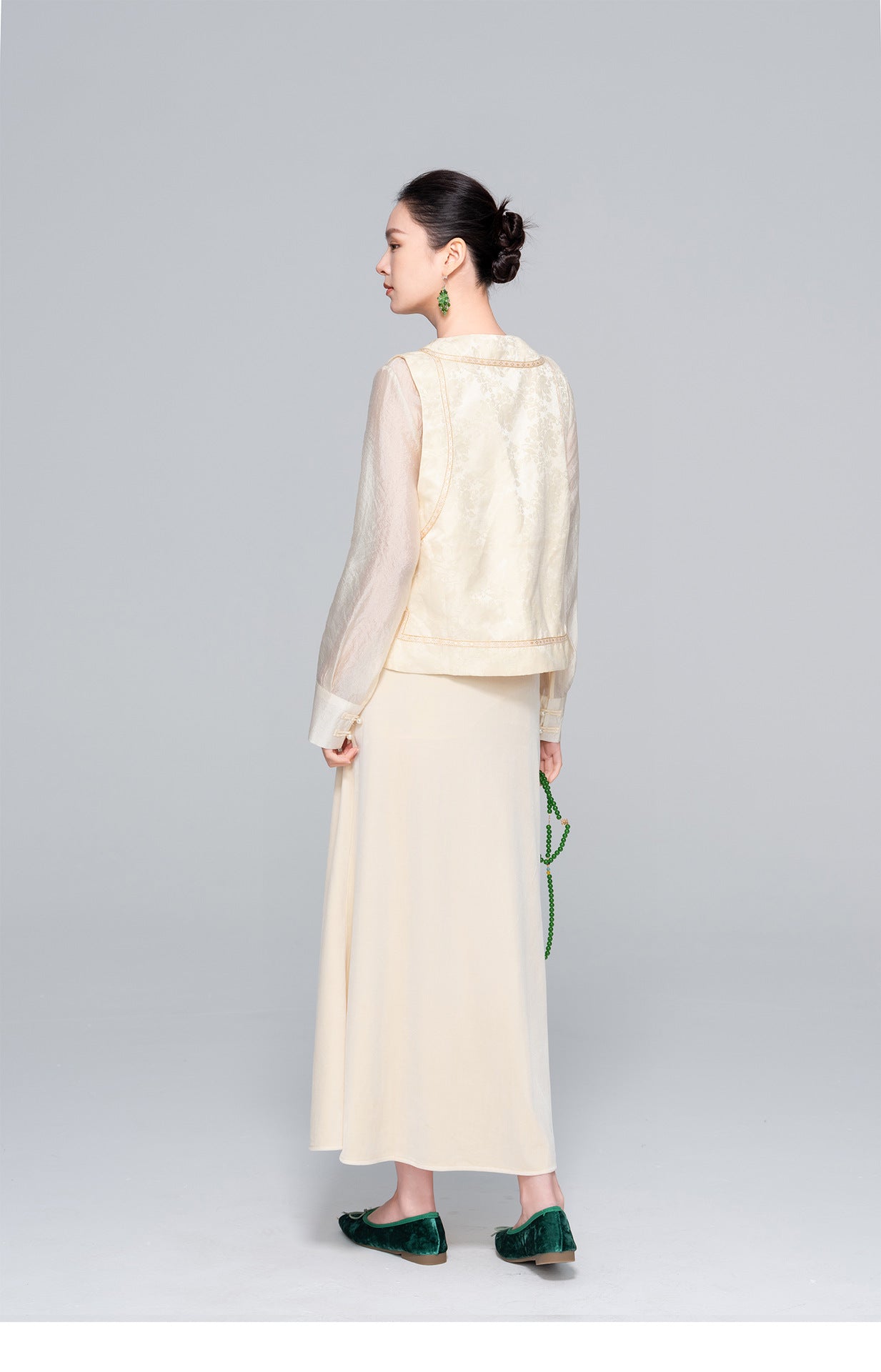 Elegant Slimming Velvet Fishtail Skirt for Fall and Winter