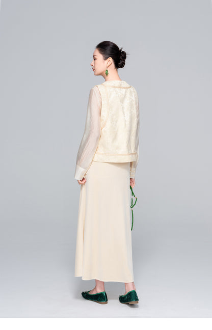 Elegant Slimming Velvet Fishtail Skirt for Fall and Winter