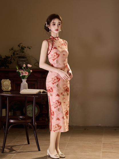 High-End Youth Cheongsam – Everyday Wear 2025 Women Dress