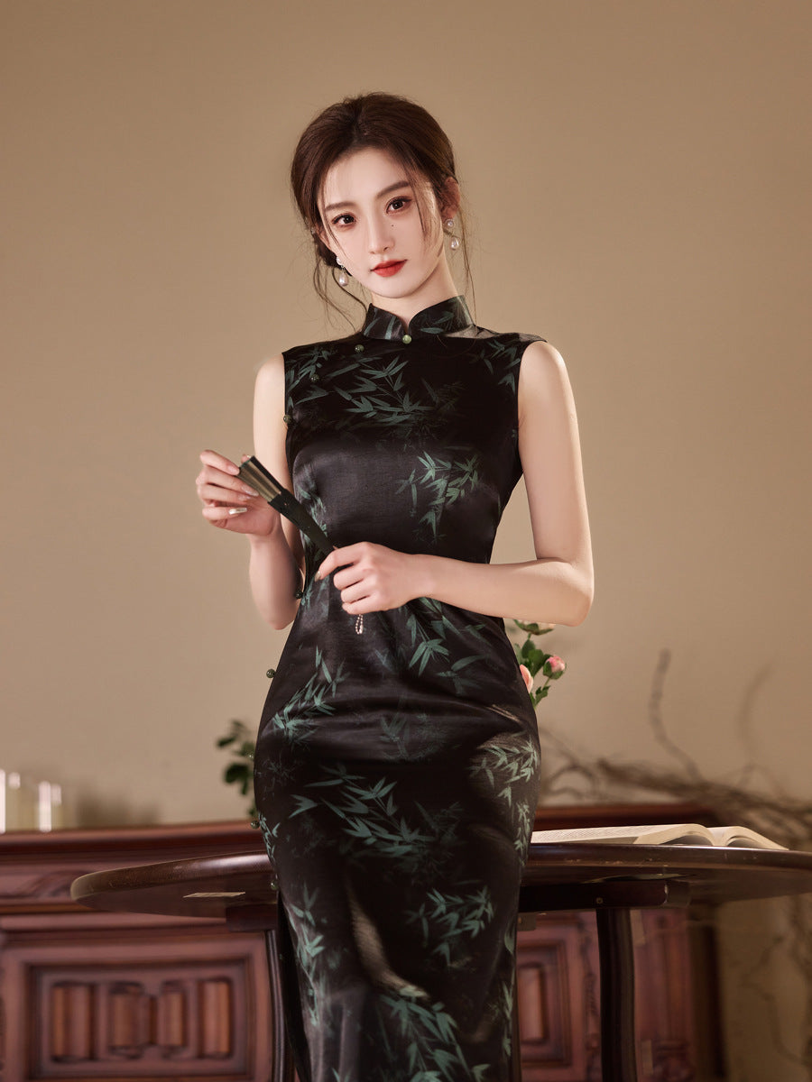 Improved Youth Cheongsam – High-End Daily Wear Dress