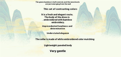 Hanfu Compatible Shoes — Inner Lift Embroidered High Heels for Women