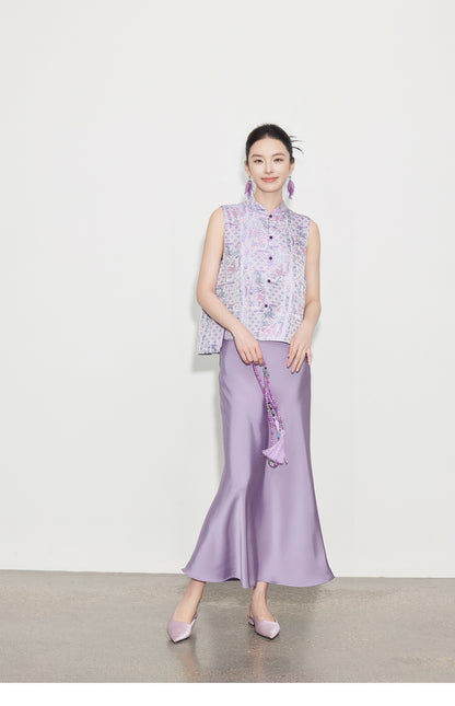 High-End Chinese Style Summer Design Vest Top