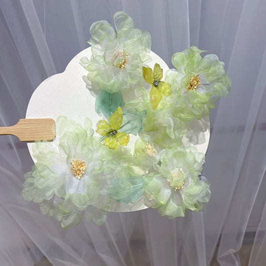 Ancient Style Forest Sweet Perm Flower Hair Crown Hanfu Handmade Hairpin