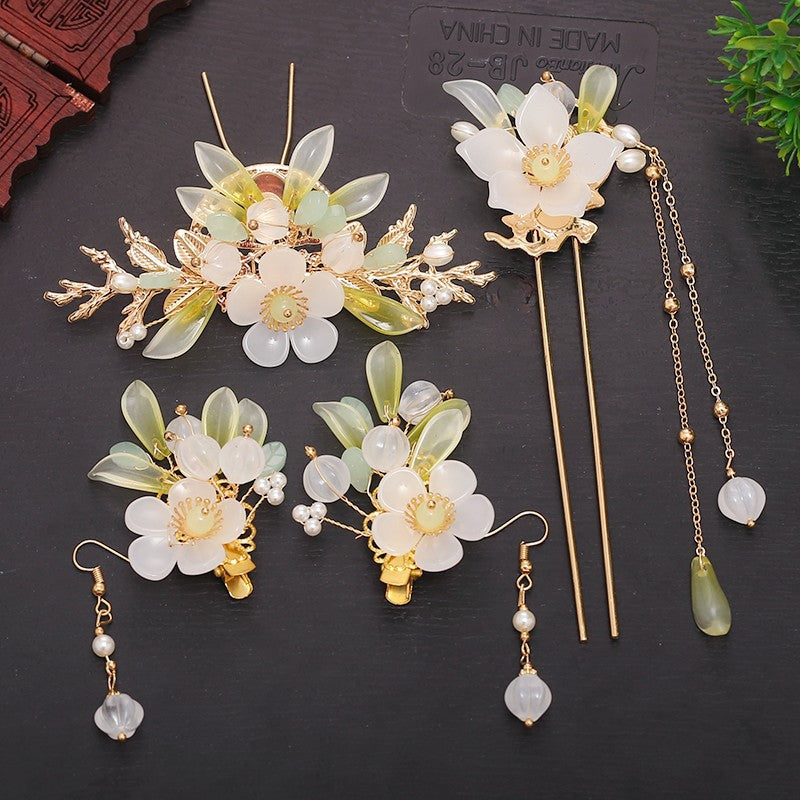 Hanfu Hair Accessories Fairy Girl Tassel Hairpin Full Set Buyao Hairpin