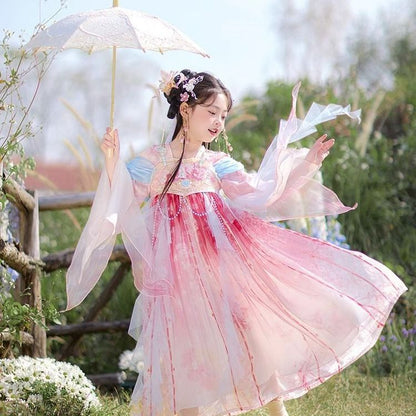 Fairy Ancient Style Hanfu — Girls Cosplay Little Princess Outfit