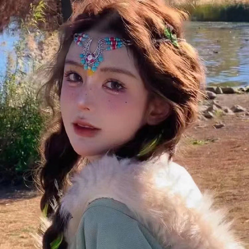 Exotic Ethnic Retro Hair Accessory Photography Travel Hanfu Hair Ornament