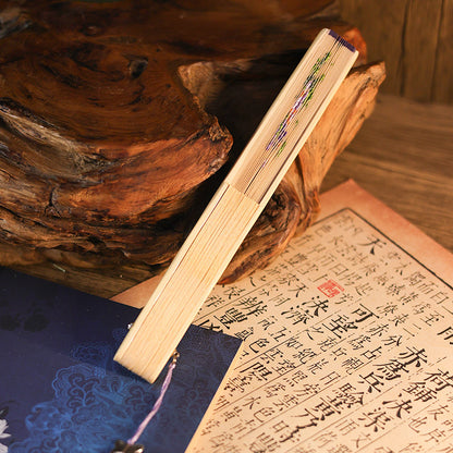 Ancient Style Suzhou Embroidered Fan — Portable Chinese Style Fan