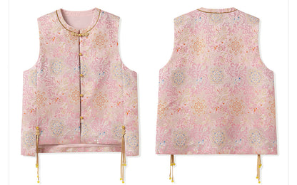 Early Autumn Retro Embroidered Vest | New Chinese Style Women's Top