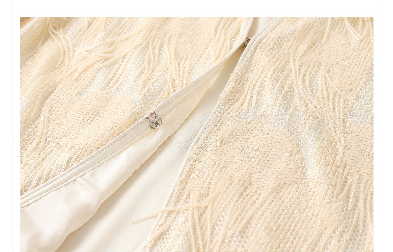 Autumn High-End Embroidered Tassel Cardigan | New Chinese Style Top