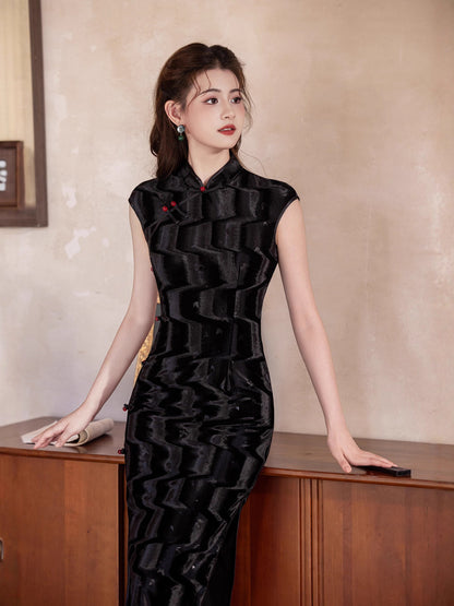 Artistic Niche Qipao – Slimming Elegant Daily Wear Dress