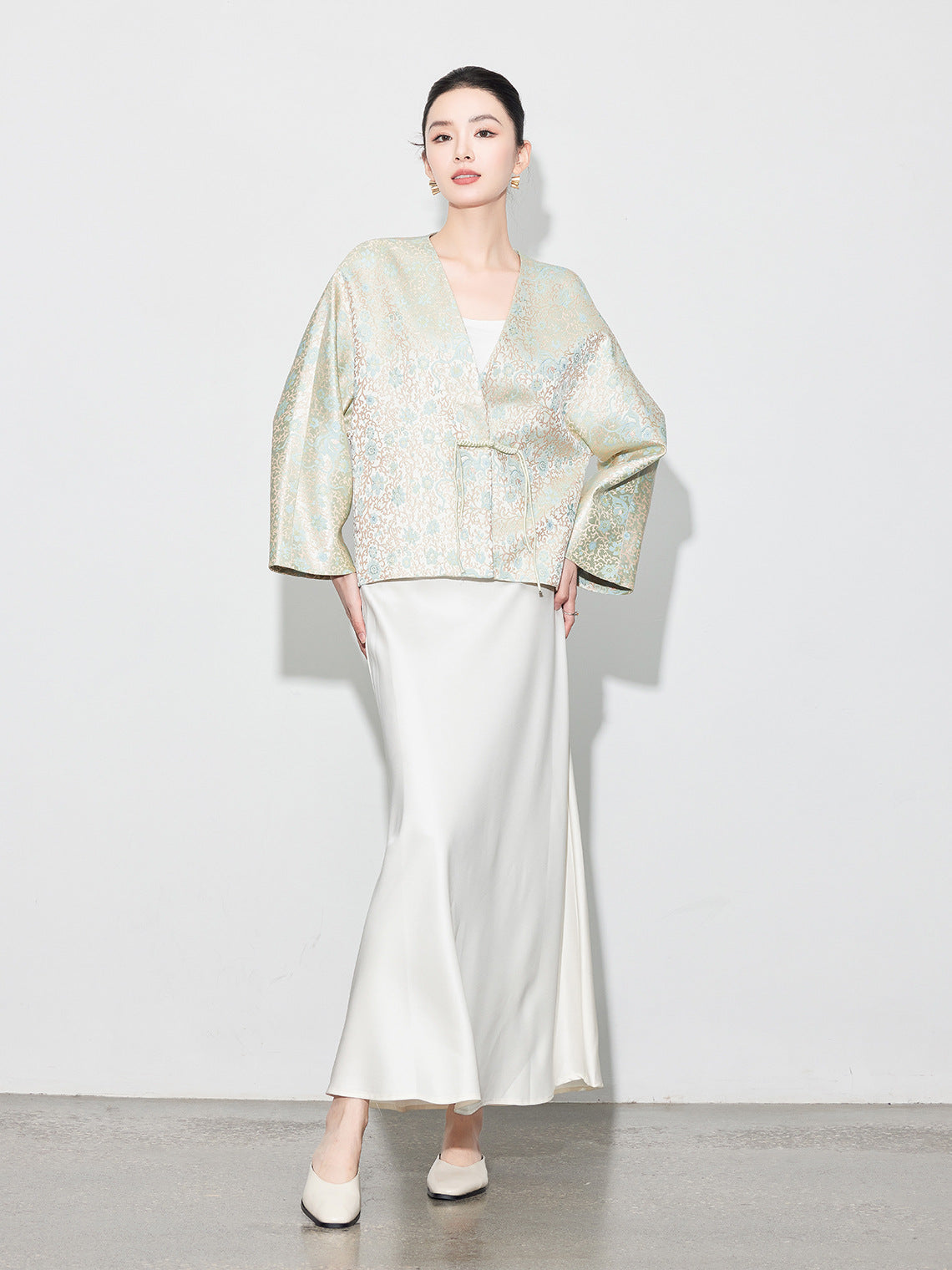 Chic High-Waist Mermaid Satin Skirt for Women