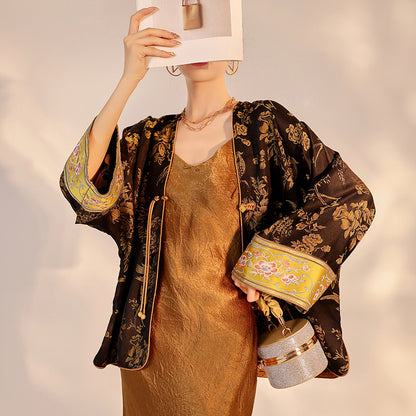 Vintage Embroidered Jacket High-End New Chinese Style Autumn Top