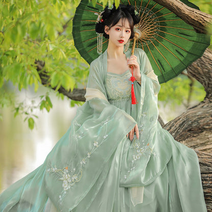 Super Fairy Hanfu Outfit — Improved Zen Hezi Dress for Women