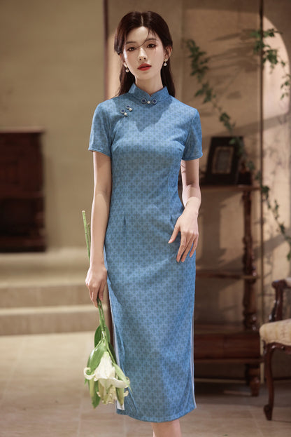 Youth Style Cheongsam – Retro Old Shanghai Women's Dress