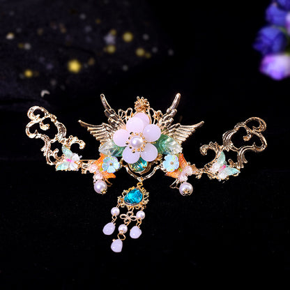 Ancient summer style hair crown tassel hair accessories