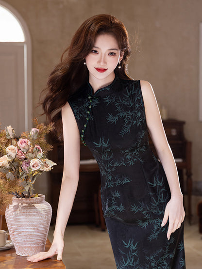 Elegant New Chinese Style Qipao – Daily Exam Prep Dress