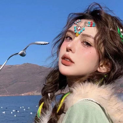 Exotic Ethnic Retro Hair Accessory Photography Travel Hanfu Hair Ornament