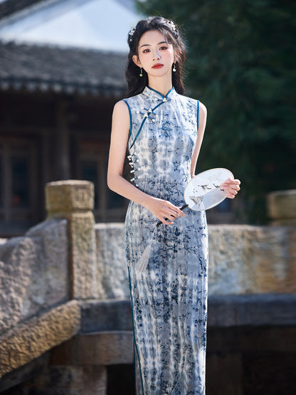 Improved Chinese Style Qipao – Elegant Youth Summer Dress