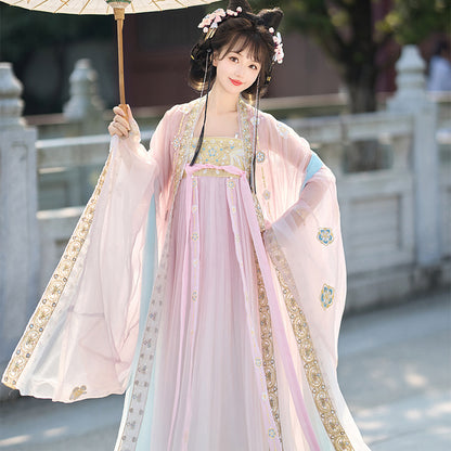 Fairy Hanfu Costume — Elegant Cloak & Flowing Ancient Outfit