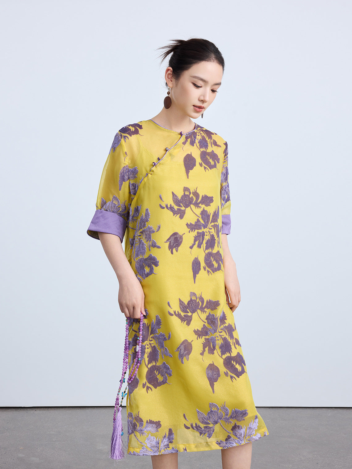 New Chinese Style Qipao – High-End Elegant Women's Dress