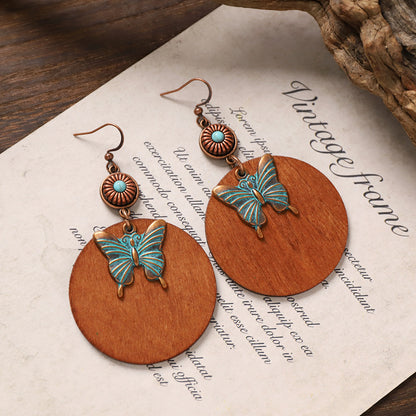 Vintage Boho Tassel Earrings — Niche Chinese Ethnic Long Drop Earrings