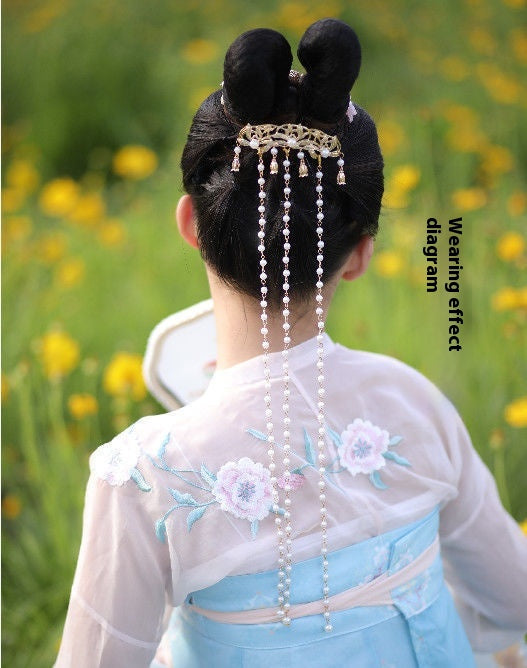 Hanfu Hair Accessories Fairy Girl Tassel Hairpin Full Set Buyao Hairpin