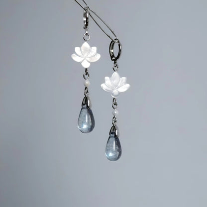 Original Retro Earrings | Elegant New Chinese Style Lotus Ear Clips for Women