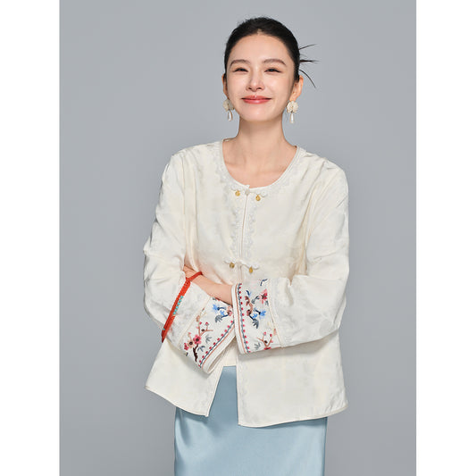 Stylish Embroidered Women's Top