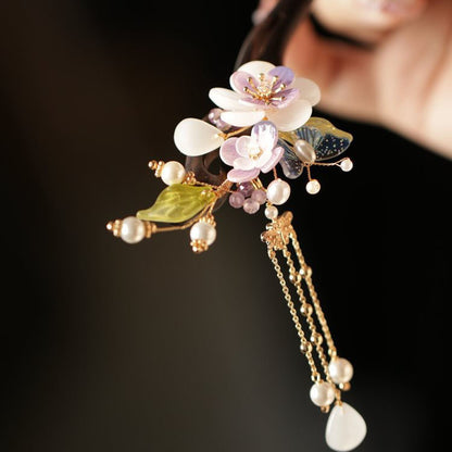 Palace Style Hairpin Cheongsam Dress Hanfu Hair Accessory Step Shake