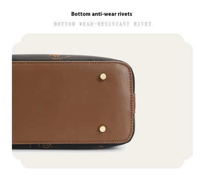 Vintage Xiangyun Silk Handbag — Real Mulberry Silk Bucket Bag for Women