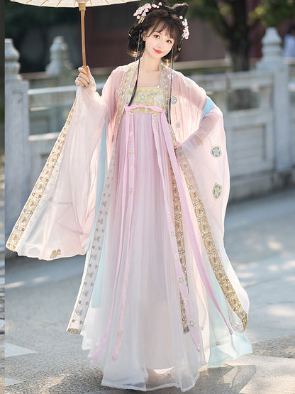Fairy Hanfu Costume — Elegant Cloak & Flowing Ancient Outfit