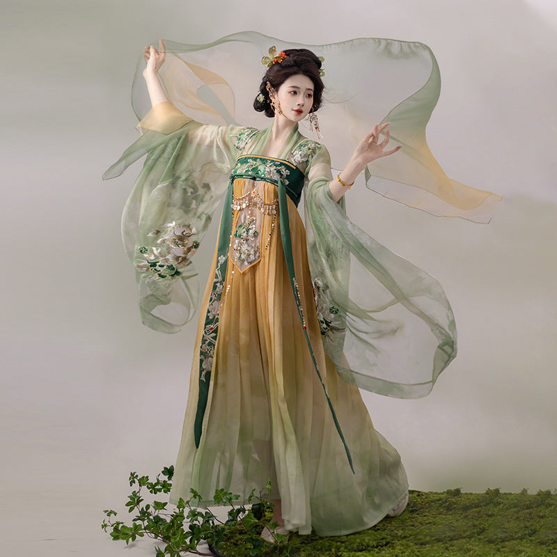 Oriental Ancient Hanfu — Spring Summer Daily Short Drama Female Set