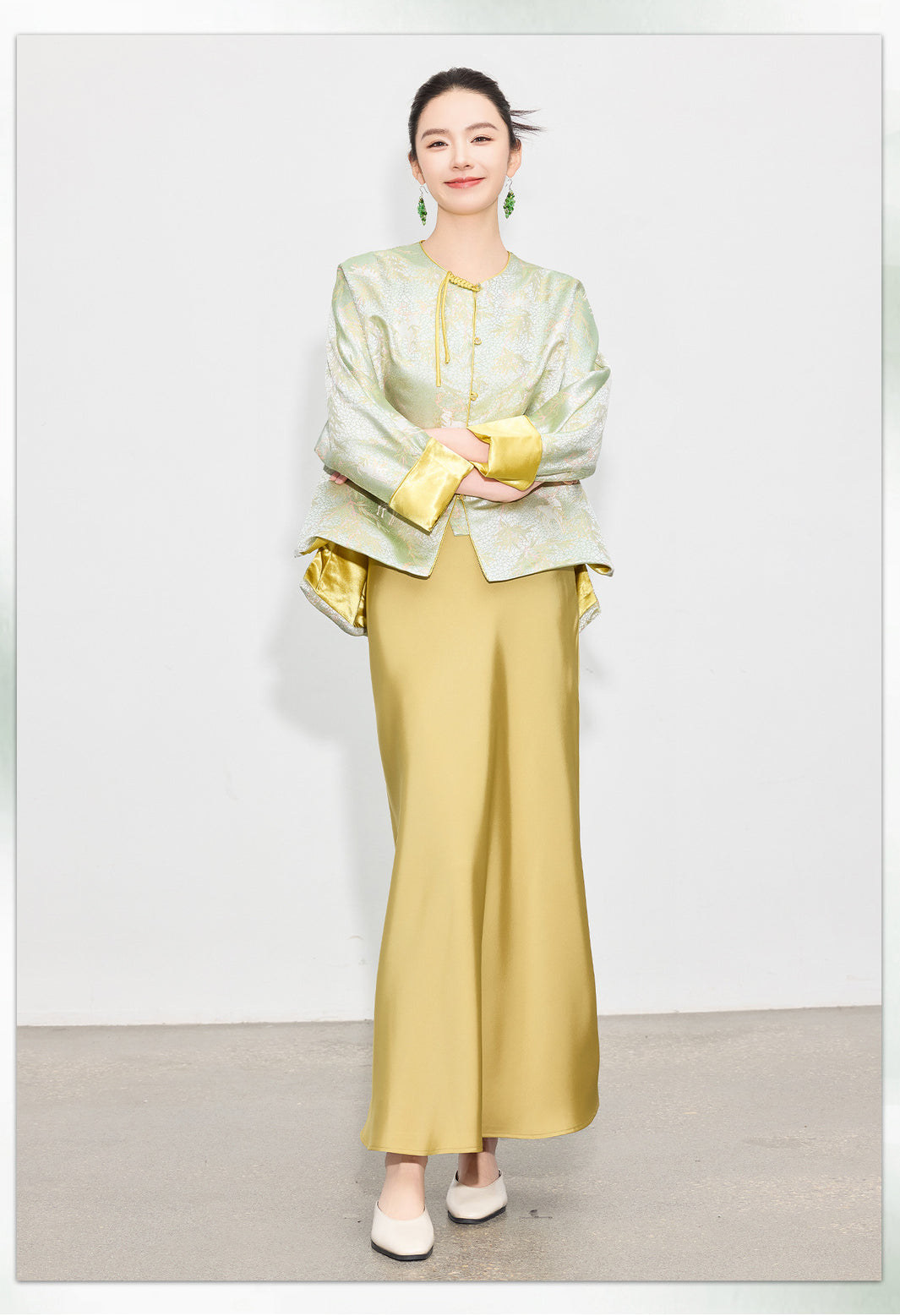 High-End Women's Jacquard Jacket