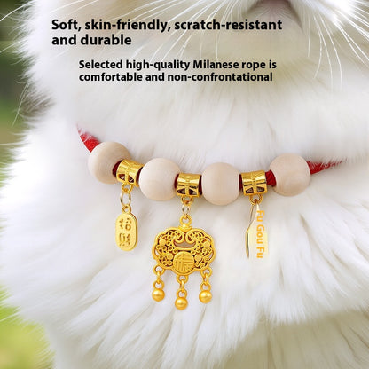 Natural Repellent Cat Collar for Kittens & Puppies — Flea & Ant Guard