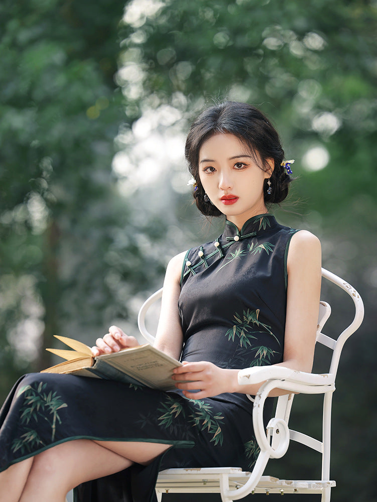 High-End New Chinese Style Qipao – Summer Youth Elegant Dress